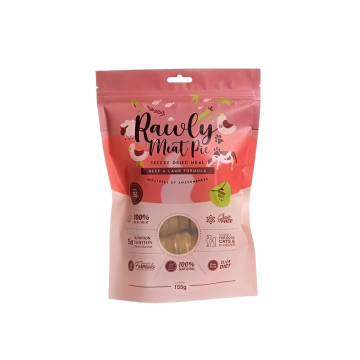 Amelisa Pet & Co Pets Freeze Dried Rawly Meat Pie Beef & Lamb 155g Amelisa Pet & Co Pets Freeze Dried Rawly Meat Pie Beef & Lamb 155g